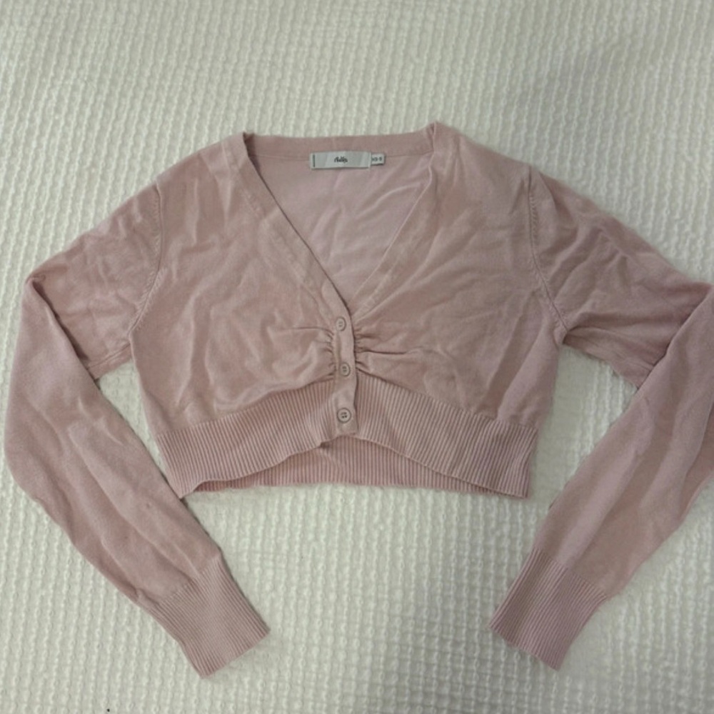 Cropped Knit Sweater